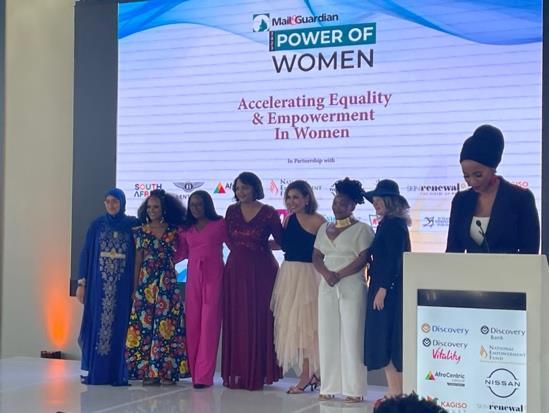 Sonto Ndlovu at the Mail and Guardian Power of Women event